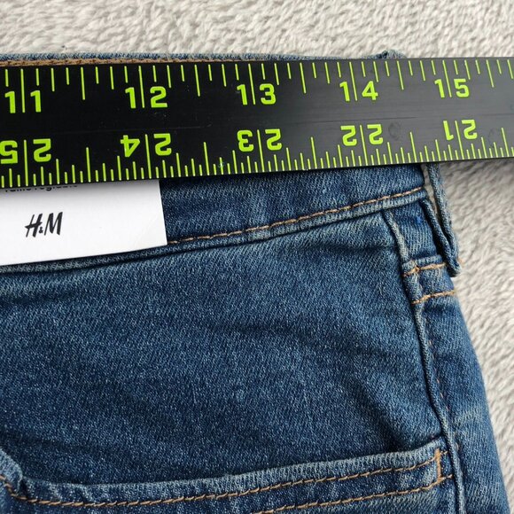 NWT H&M Womens Jeans Size 18 Skinny Fit Cotton Blue Denim Ankle Casual Classic - Picture 4 of 16